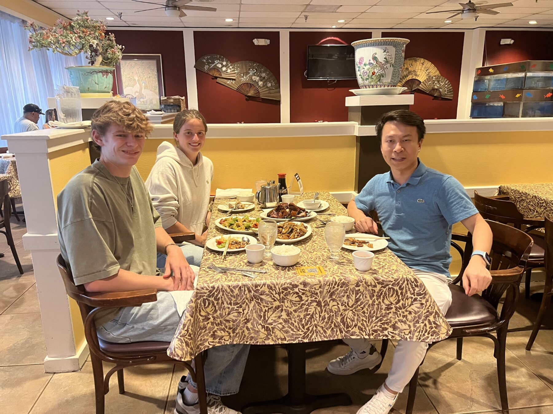EPIC Lab faculty and students sharing an end-of-summer team lunch